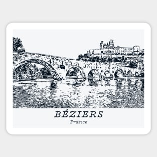 Béziers - France Sticker